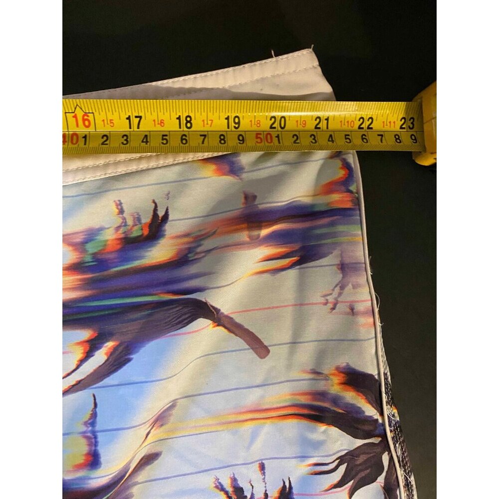O'Neill Board Shorts Mens 40 7" Floral Blur Beach Swim Trunks Drawstring Pocket - Picture 4 of 6